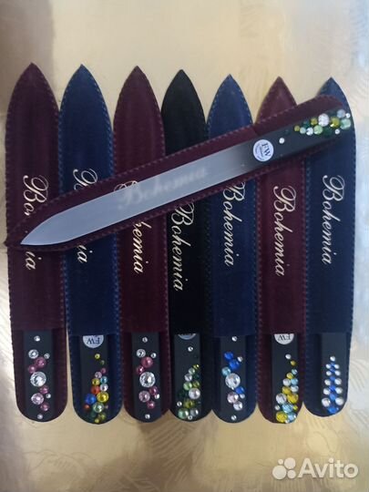 Пилка стеклянная для ногтей.произведено в Чехии