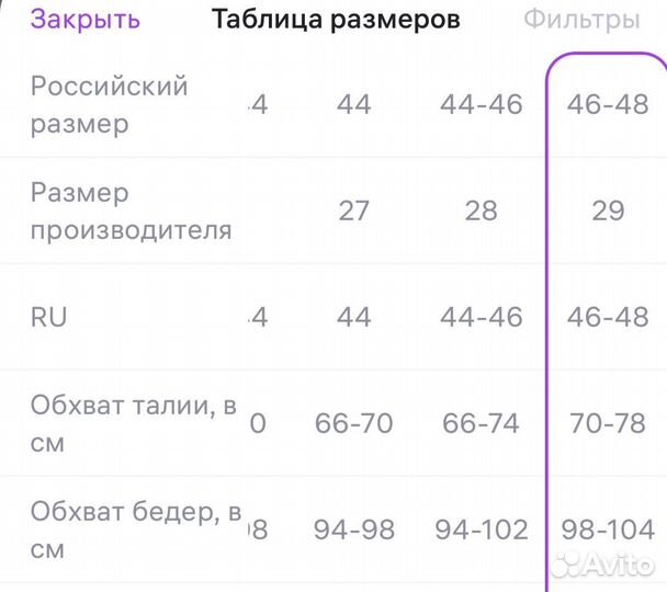 Джинсы женские новые 46-48 размер