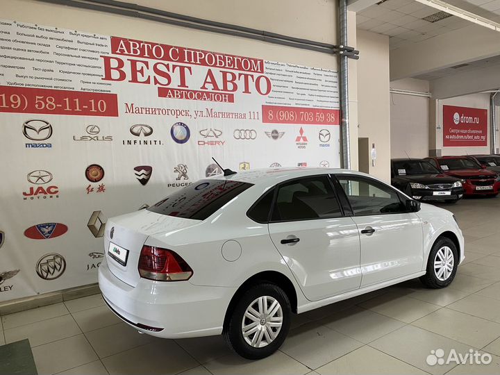 Volkswagen Polo 1.6 МТ, 2020, 127 000 км