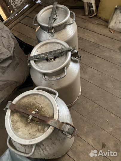 Фляга алюминиевая бу 40л