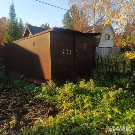 Гараж металлический разборный бу