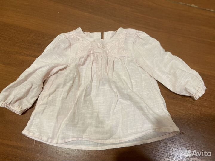 Комбинезон и рубашка девочкам