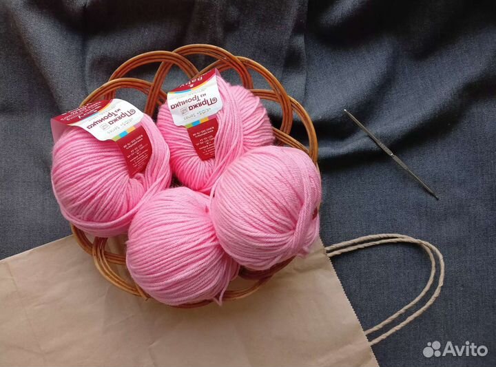 Пряжа для вязания шерсть меринос детская
