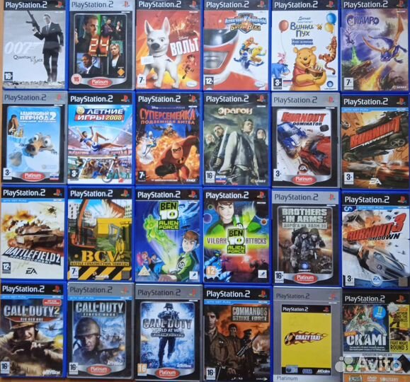 Игры PS2, Xbox Original, PS Vita, PSP диски игры