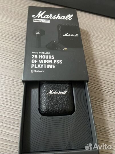 Беспроводные наушники marshall minor 3