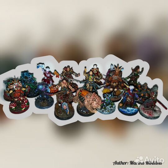 Покраска миниатюр к настольным играм