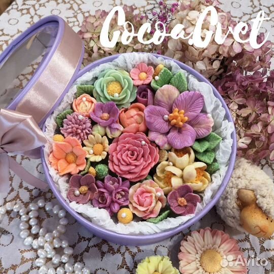 Шоколадные цветы розы