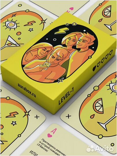 Карты желаний Aurabox level1 / Для компании друзей