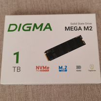 SSD digma mega M2 1TB M2 NVMe