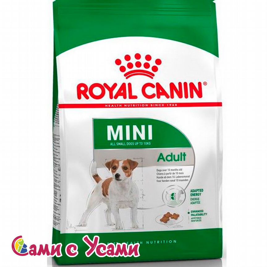 Royal canin Mini Adult Корм сух.д/мелких собак 2кг