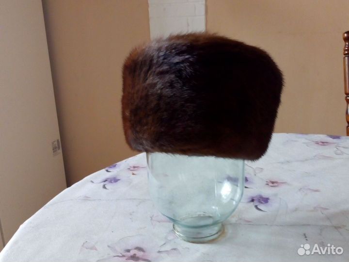 Шапка женская, норковая на новая