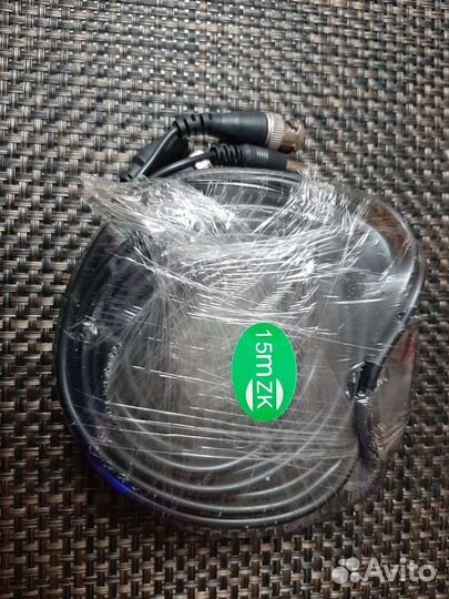 Кабель для видеонаблюдения 15 метров