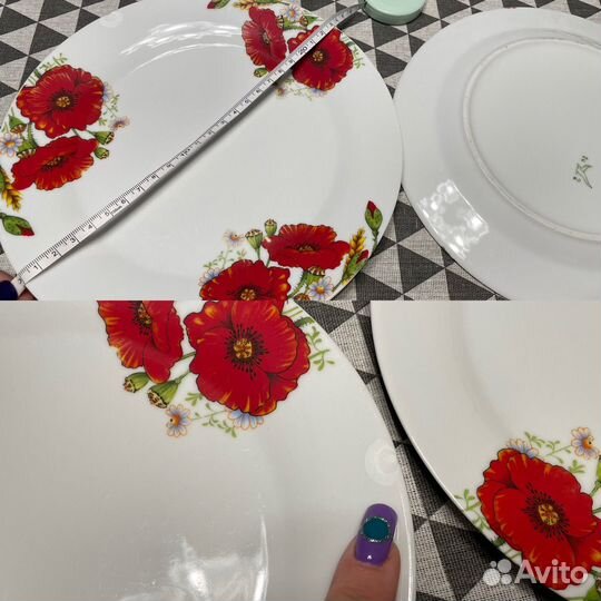 Посуда столовая фарфор, стекло, подсвечники