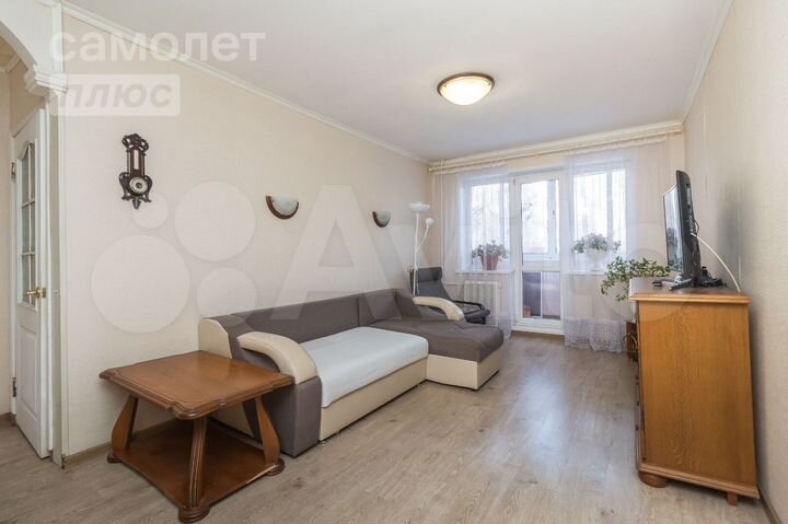 3-к. квартира, 58,5 м², 3/5 эт.
