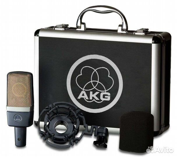 Студийный микрофон akg c214 (как новый)