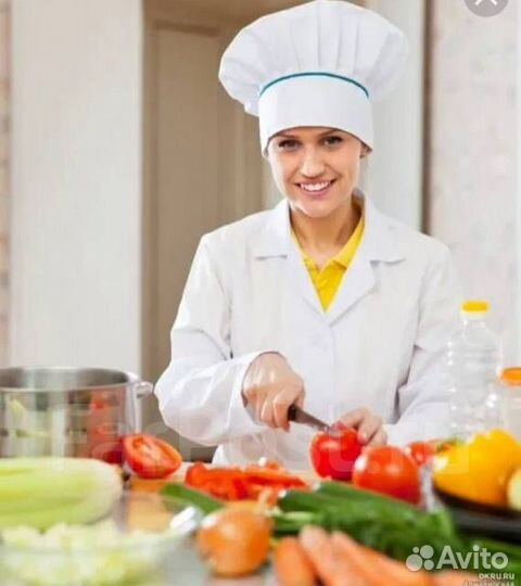 Помощник на кухню Подработка Еженедельные выплаты