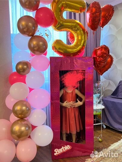 Коробка барби