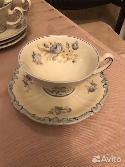 Чайная пара сервиз молочник сахарница