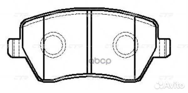 Колодки GK0841 CTR