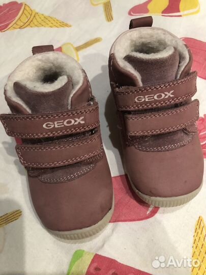 Ботинки демисезонные для девочки Geox 20 размер