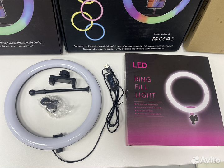 Кольцевая Лампа Led M26+Держатель Для Телефона