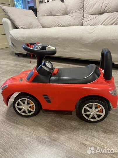 Детская машинка каталка mercedes