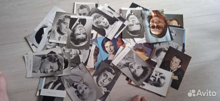 Фотографии советских и зарубежных артистов 70- х г