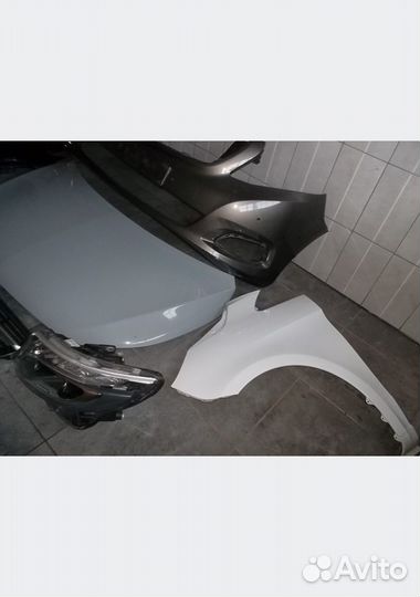 Mercedes vito w447 бампер крылья фары капот