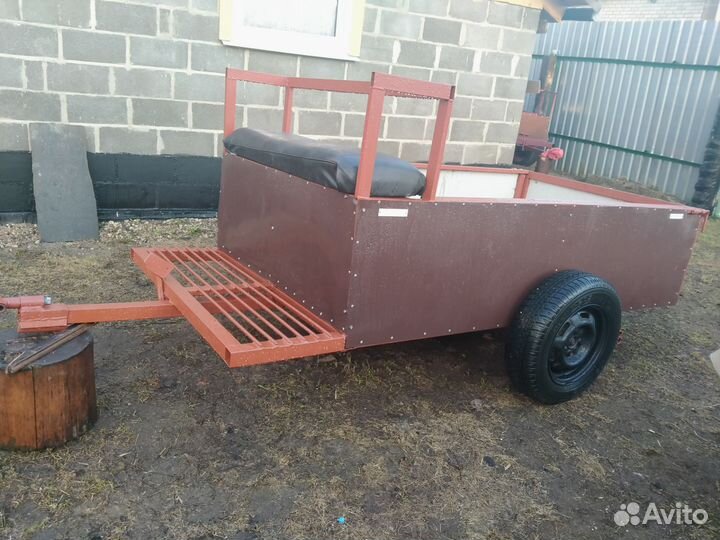Прицеп для мотоблока самодельный