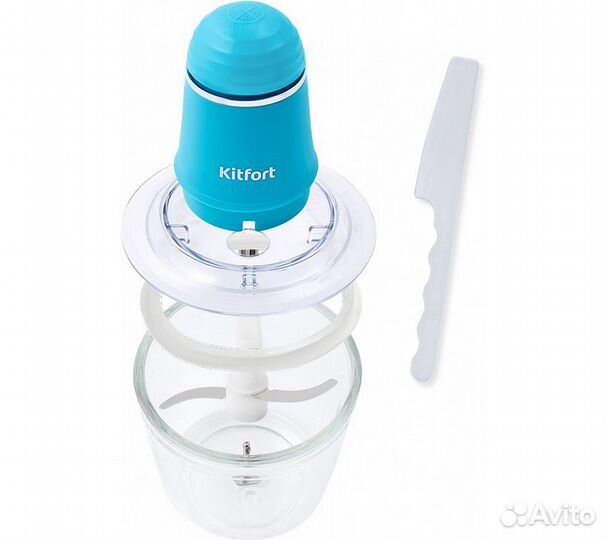 Измельчитель Kitfort кт-3016-3 бирюзовый