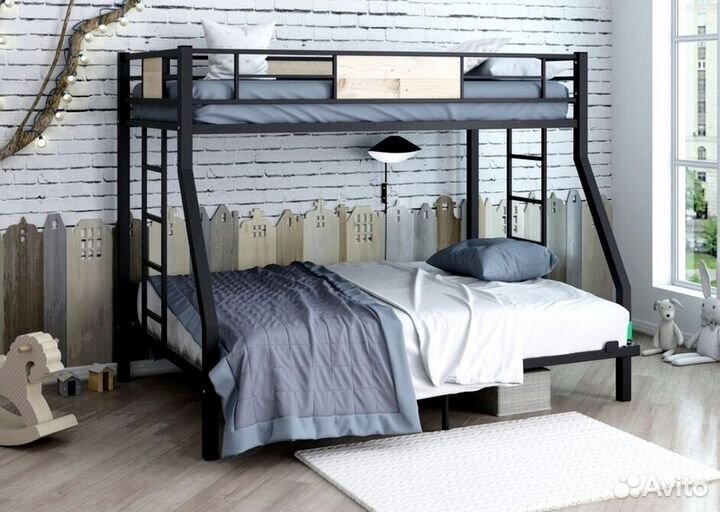 Детская кровать двухъярусная