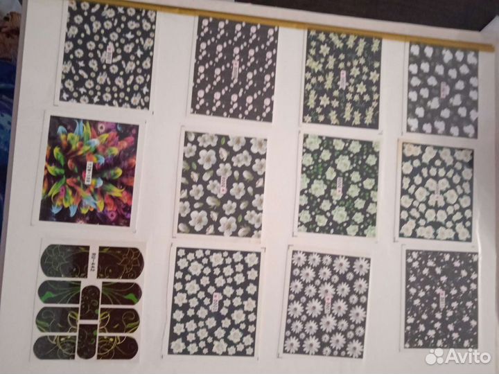 Наклейки для ногтей 1400 шт