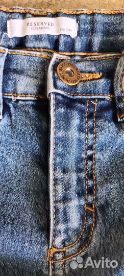 Джинсы для девочки 116