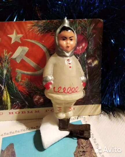 Елочные игрушки СССР