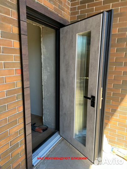 Тяжелая дверь металлическая с бесплатной установко