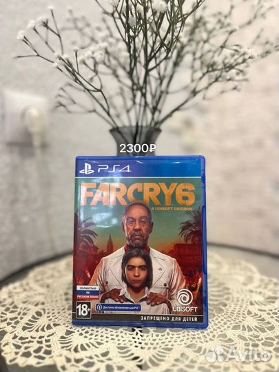 Игры PS4 Far Cry 6 и другие
