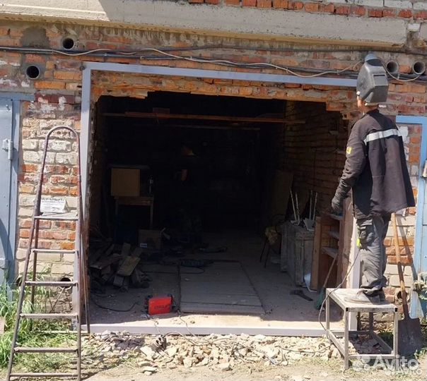 Гаражные ворота Мы сварим на заказ