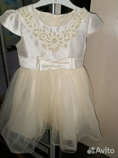 Новогоднее платье для девочки 86 92