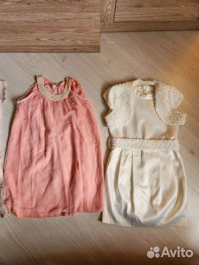 Платья нарядные (7 шт) для девочки 4-6 лет
