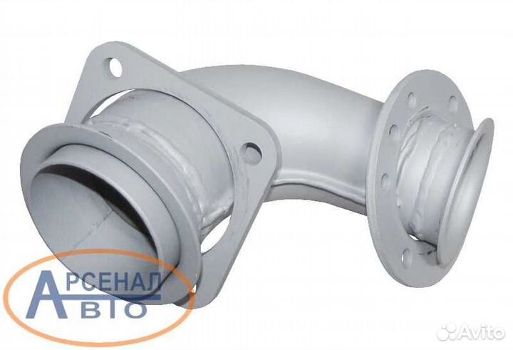 Патрубок камаз приемный от ткр 162мм+120 мм камаз