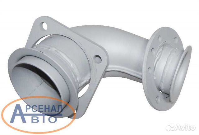 Патрубок камаз приемный от ткр 162мм+120 мм камаз
