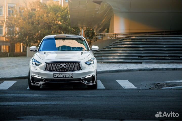 Бампер egoist design infiniti qx70 s51