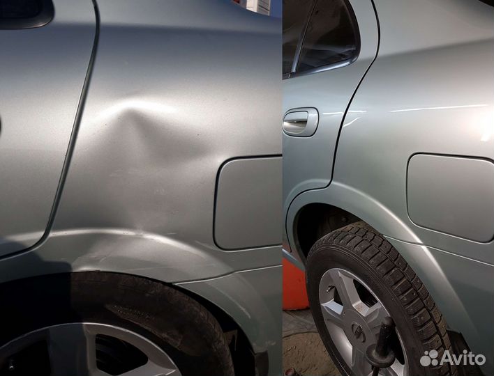 Обучение удаления вмятин без покраски. 1Pdr