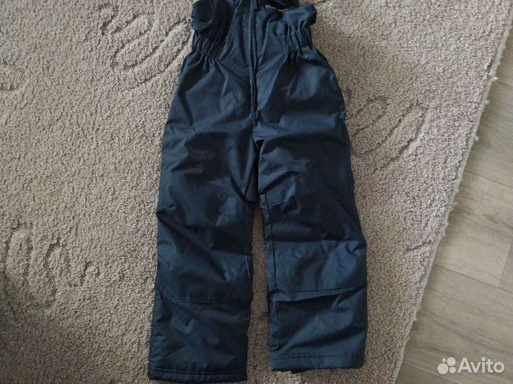 Зимние брюки для мальчика новые 110-116