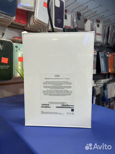 iPad Air Wi-Fi + Cellular 64 gb Space Gray 2022 Ne