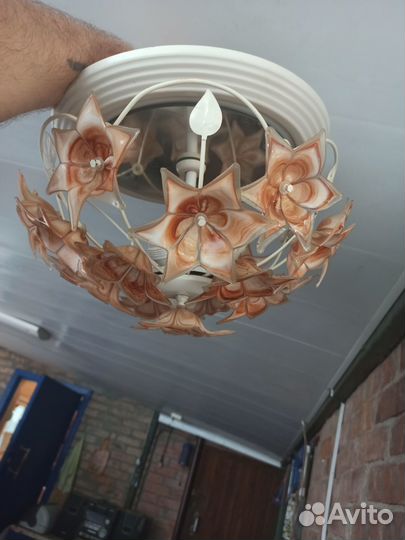 Люстра потолочная подвесная бу