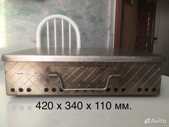 Мангал из нержавеющей стали (автомобильный вариант