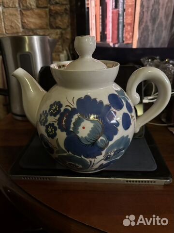 Чайник заварочный фарфоровый большой СССР