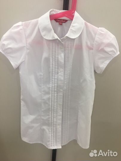 Блузка белая