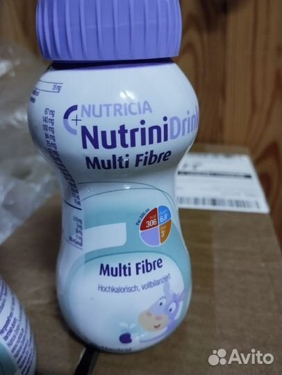 Питание нутридринк с пищевыми волокнами